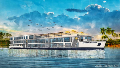 The AmaMagdalena will have a capacity for 60 passengers.