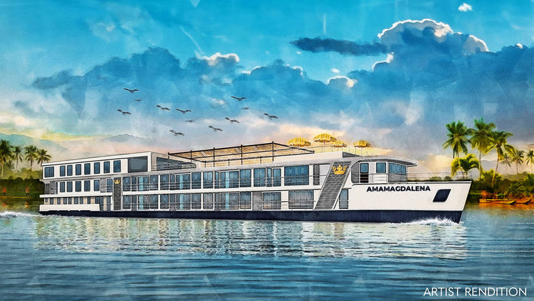 The AmaMagdalena will have a capacity for 60 passengers.