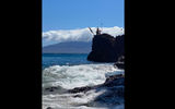 Black Rock, or Pu'u Keka'a, on Kaanapali Beach in Maui, is made of black lava rock and is both a place of cultural significance and popular place to cliff jump into the sea.