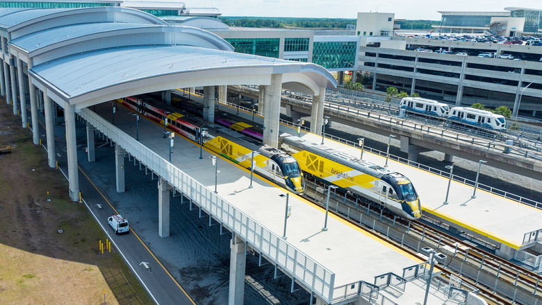 Brightline said travel advisors are able to book rail tickets in conjunction with a client's air transportation.