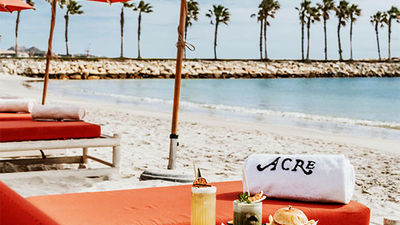 Guests of Acre Resort now have access to Veleros Beach Club.