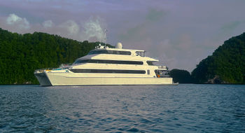 The Four Seasons Explorer, which started carrying guests in Palau last year.