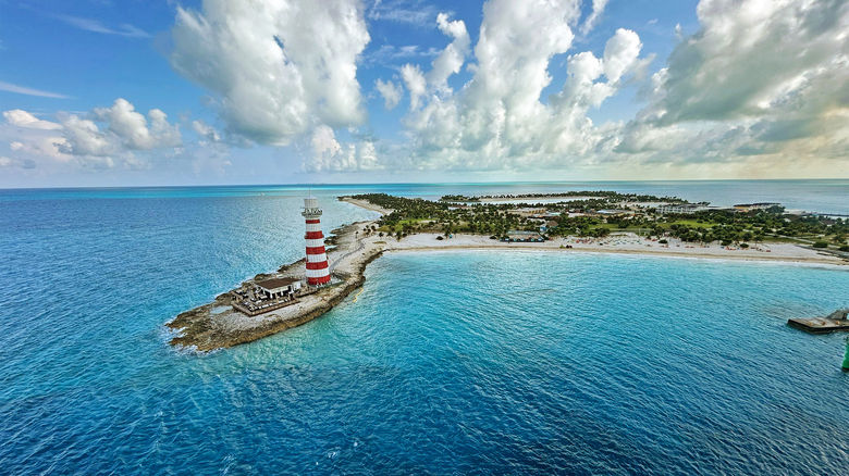 A first peek at Ocean Cay MSC Marine Reserve, from the MSC Seascape.