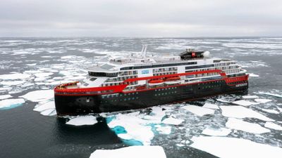 The Fridtjof Nansen, one of HX's expedition ships.