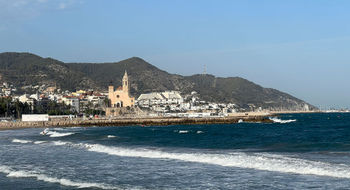 The charming beach town of Sitges, which provided a more laid-back experience than nearby Barcelona.