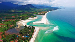 A beach in Freetown. Sierra Leone's roughly 250 miles of coastline remains largely unexplored by international visitors.