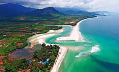 A beach in Freetown. Sierra Leone's roughly 250 miles of coastline remains largely unexplored by international visitors.