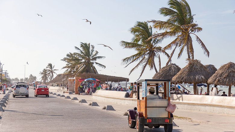 A file photo of the malecon in the state of Yucatan town of Progreso. After a close encounter with Hurricane Milton, the state of Yucatan has emerged relatively unscathed, according to the latest reports from the government.