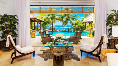 Villa Paradis Sur Mer in Rum Point is one of the new villas added to Nocturne Luxury Villas' portfolio.