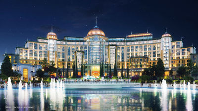 The Universal Helios Grand will be a luxury hotel adjacent to the new Epic Universe theme park.