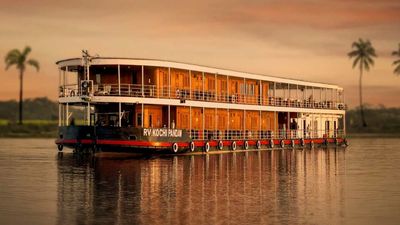 The Kochi Pandaw will have ten cabins and feature the line's signature wraparound promenade decks.