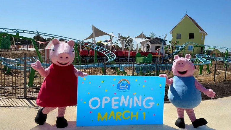 Park admission starts at $27.99 for the Peppa Pig Theme Park Dallas-Fort Worth.