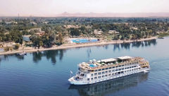 AmaWaterways' AmaDahlia in Egypt.