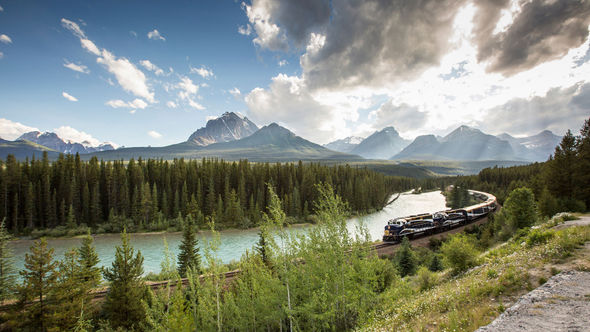 Rocky Mountaineer is just one of the luxury trains guests will travel on during Railbookers' "Around the World by Luxury Train" tour.