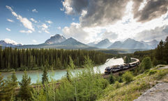 Rocky Mountaineer is just one of the luxury trains guests will travel on during Railbookers' "Around the World by Luxury Train" tour.