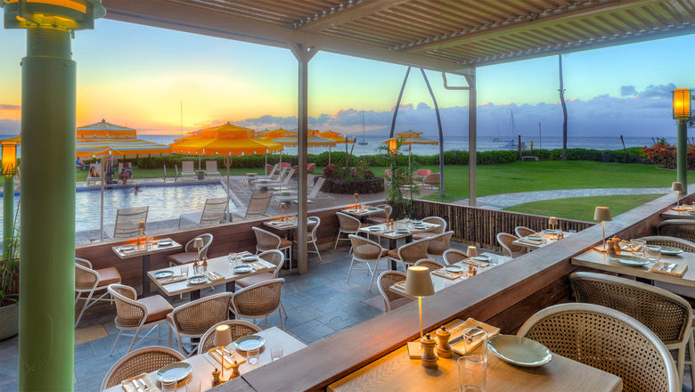 The Lahaina Noon restaurant at the Royal Lahaina Resorts & Bungalows on Maui.