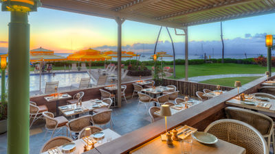 The Lahaina Noon restaurant at the Royal Lahaina Resorts & Bungalows on Maui.