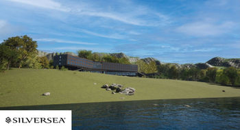 Silversea said its hotel will overlook the Beagle Channel, surrounded by forest.