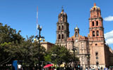 The Catedral Metropolitan de San Luis Rey is a Baroque cathedral located in the main square of San Luis Potosi.