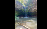 The parking lot was full at Twin Falls, a popular stop on the Road to Hana in Maui.