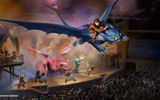 The Untrainable Dragon show will be a "dragon-filled live spectacular," Universal said.