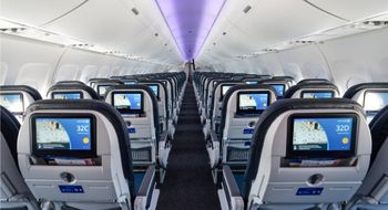 United passengers flying basic economy don't get to choose their seat and aren't allowed to stow a carry-on bag in the overhead bin.