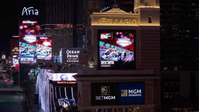 Marquees throughout the Strip last month marked 100 days until the Formula 1 Heineken Silver Las Vegas Grand Prix. Race day is set for Nov. 23.