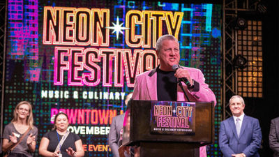 Neon City Festival creator Derek Stevens, owner of three downtown Las Vegas hotel-casinos, said it was important to create an alternative for tourists during F1 weekend.